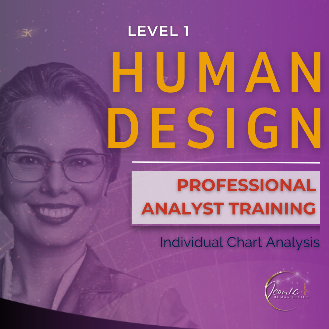 Human Design Analyst Training and Mentoring Level 1 - Pay by Semester — ICONIC course artwork