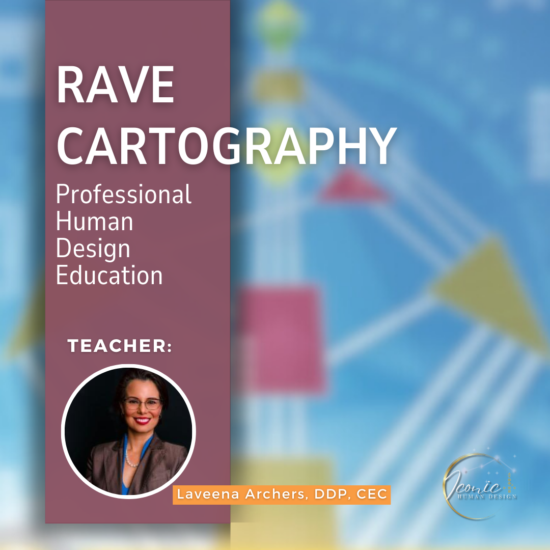 Human Design Cartography — ICONIC course artwork