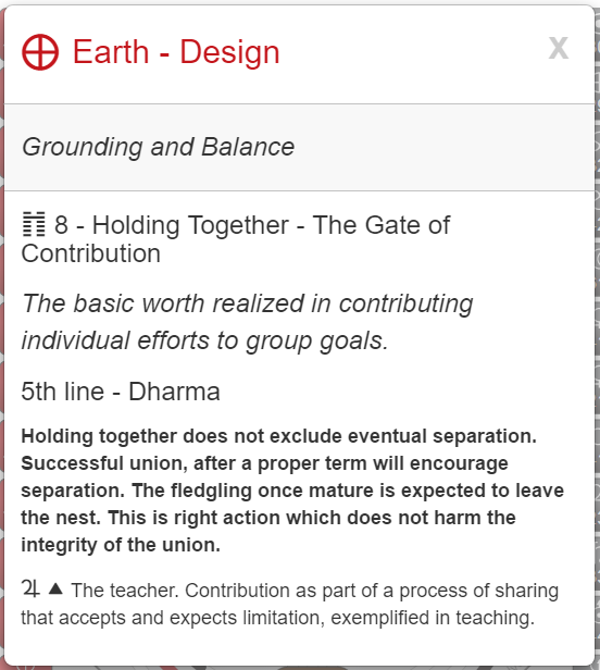 My Unconscious Grounding & Balance. Rave I-C hing i mage via MyBodygraph.com