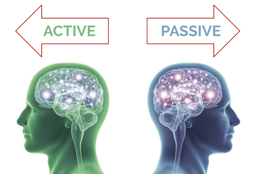 Do you have an active brain, which needs regular nourishment and more food, or a passive brain, which needs less?