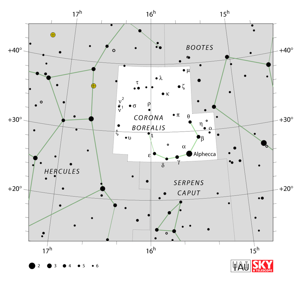 credit IAU and Sky & Telescope